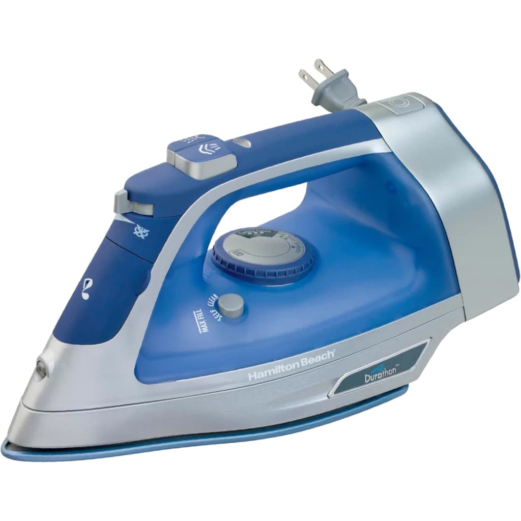 Ferro de Passar Roupas a Vapor Durathon - Azul