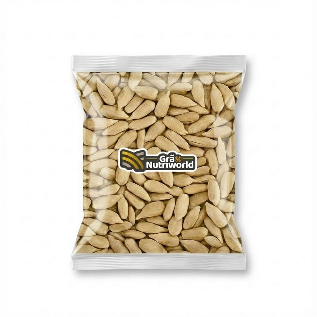Semente De Girassol S/Casca Torrado E Salgado Premium Saudável Especial 200g 500g 1kg