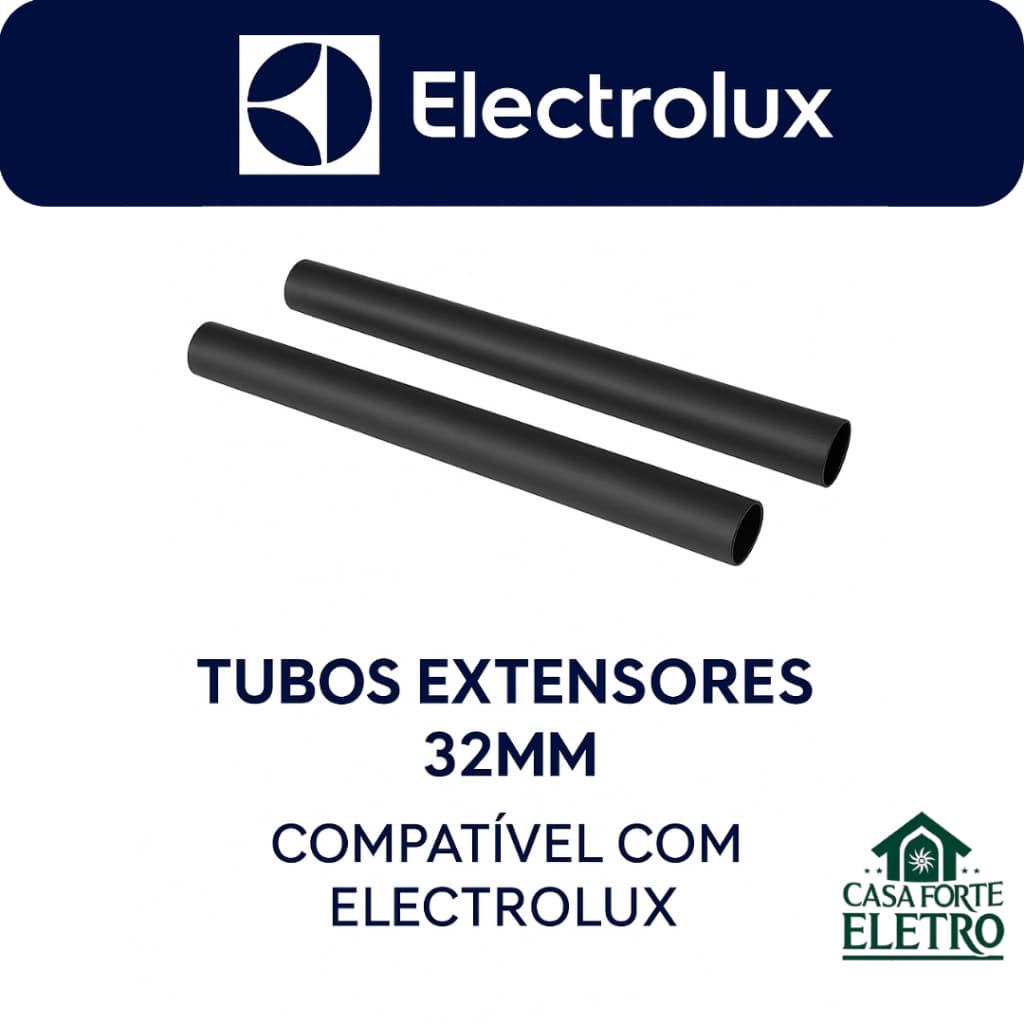 1 a 4 unidades tubo extensor compatível com aspirador pó Electrolux TRIO1 TRIO2 TRIO3