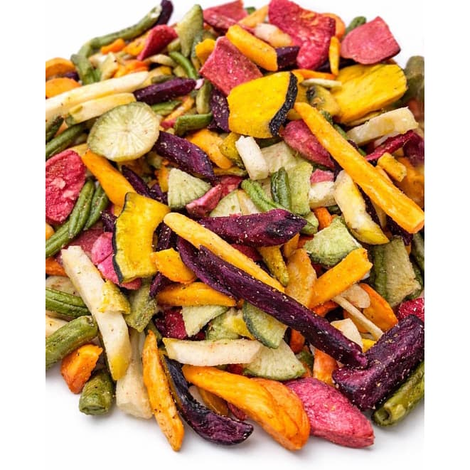 Mix de Vegetais Desidratados – Crocante e Saudável