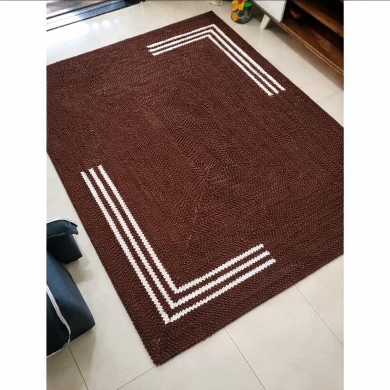 Tapete Sala Personalizado Frufru | Conforto e Estilo Para Sua Sala - Antiderrapante, Feito com Helanca Premium