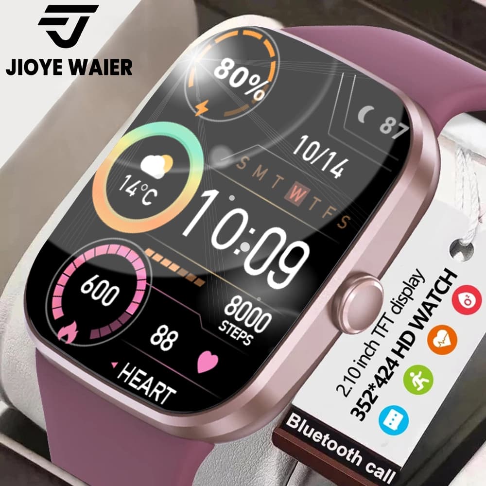 JIOYE Smartwatch Relogio Pressão Arterial Chamada Pedômetro Fitness Esporte Relógio Smartwatch