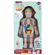 Brinquedo Kit Médico Corpo Humano Educativo 13 Pçs - Toyng Brinquedo Kit Médico Corpo Humano Educativo 13 Pçs - Toyng Br