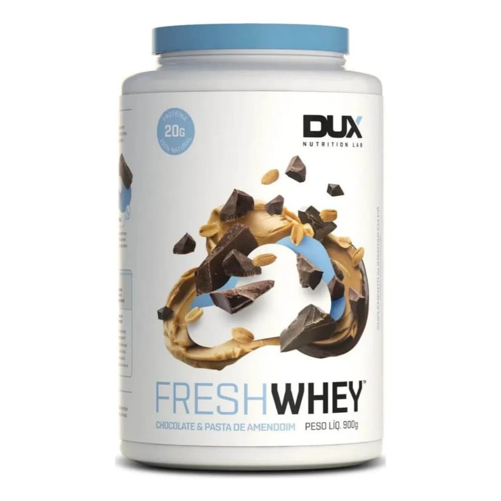 Whey Protein 100% Natural 100% Puro Fórmula Limpa Sabor Chocolate/pasta De Amendoim