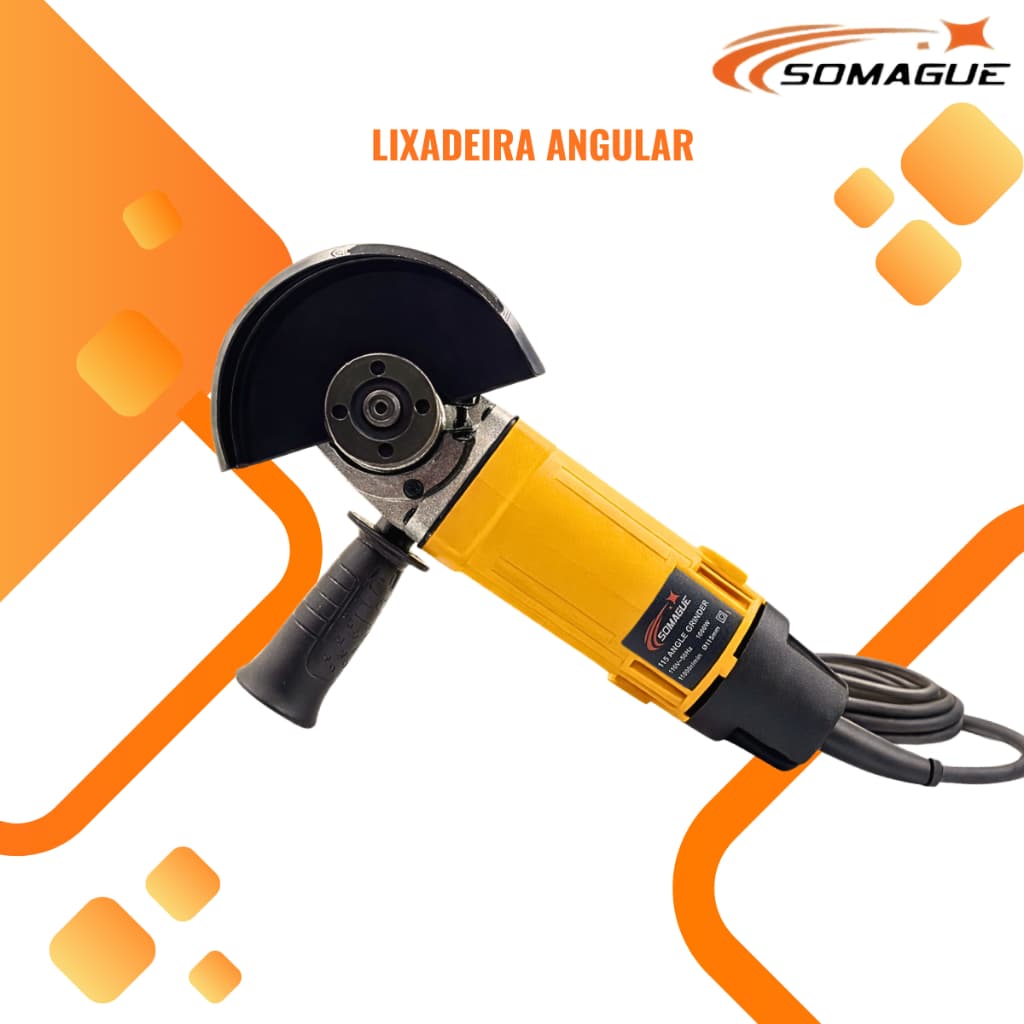 Esmerilhadeira Lixadeira Angular 115"  110v ou 220v