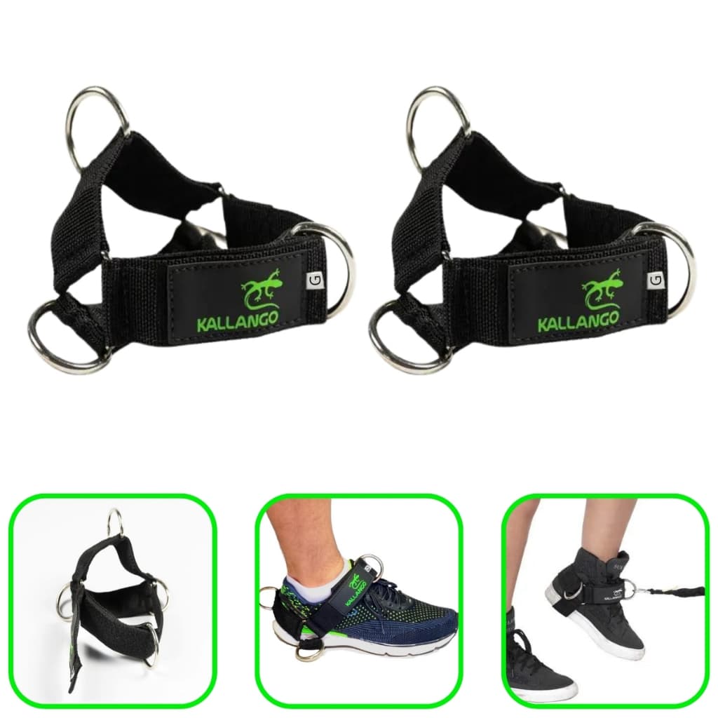 Puxador 4X4 Grande Kallango treino Musculação Academia Kit com 2 un