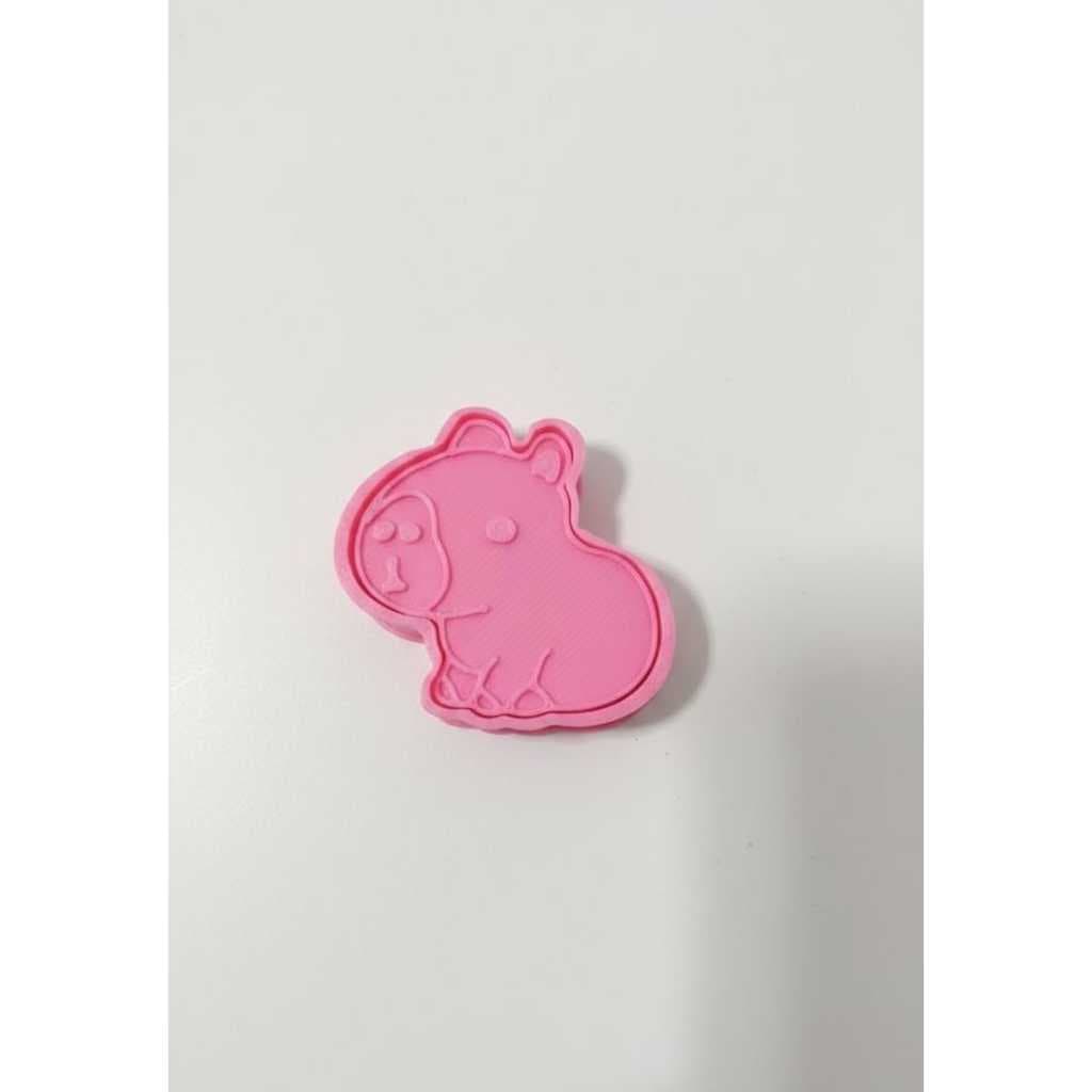 Ejetor Modelador Para Doces CAPIVARA Brigadeiros Docinhos Massa Biscuit Biscoito Resistente Massinha Modelar .
