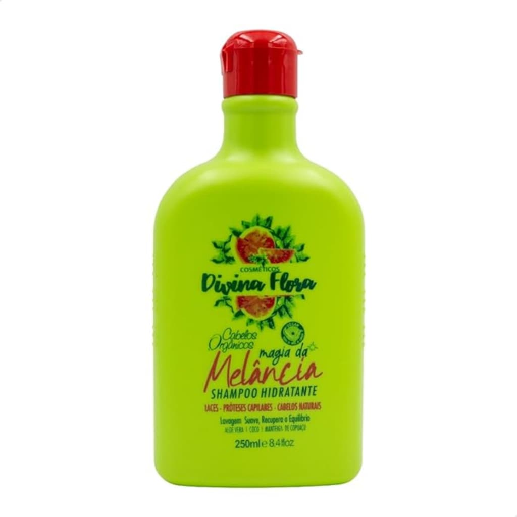 Divina Flora Shampoo Hidratante Magia da Melancia 250ml