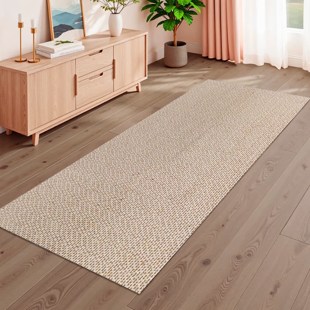 Tapete Passadeira Zello 2,00x0,65 cm Antiderrapante Moderno Quarto/Sala