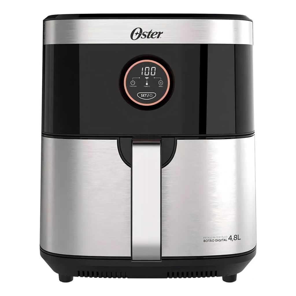 Fritadeira Air Fryer Oster Com Botão Digital 4,8 litros 127v