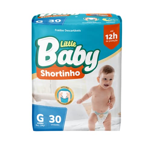Little Baby Fralda Calça Jumbo G - 30 Unid.