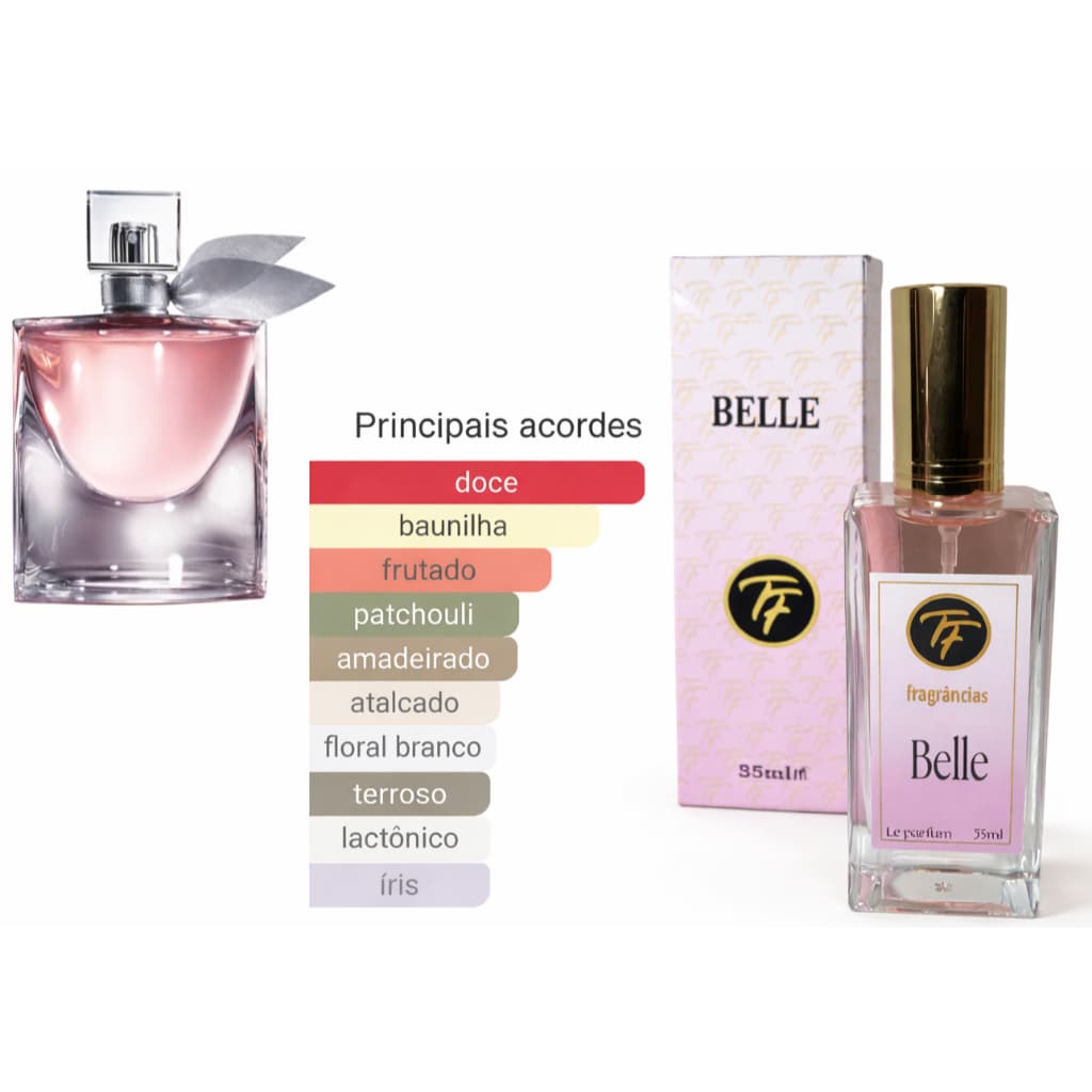 perfumes true fragrances femininos - fragrância inspirada nos importados