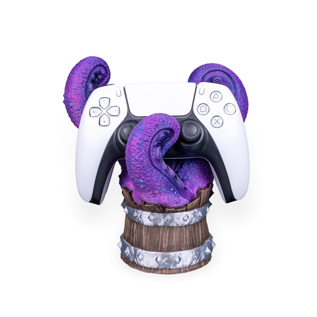 Suporte de Mesa Tentacle Vault Para Controle Videogame Console Xbox Playstation Acessório Gamer Xbox PS4 PS5 Organizador