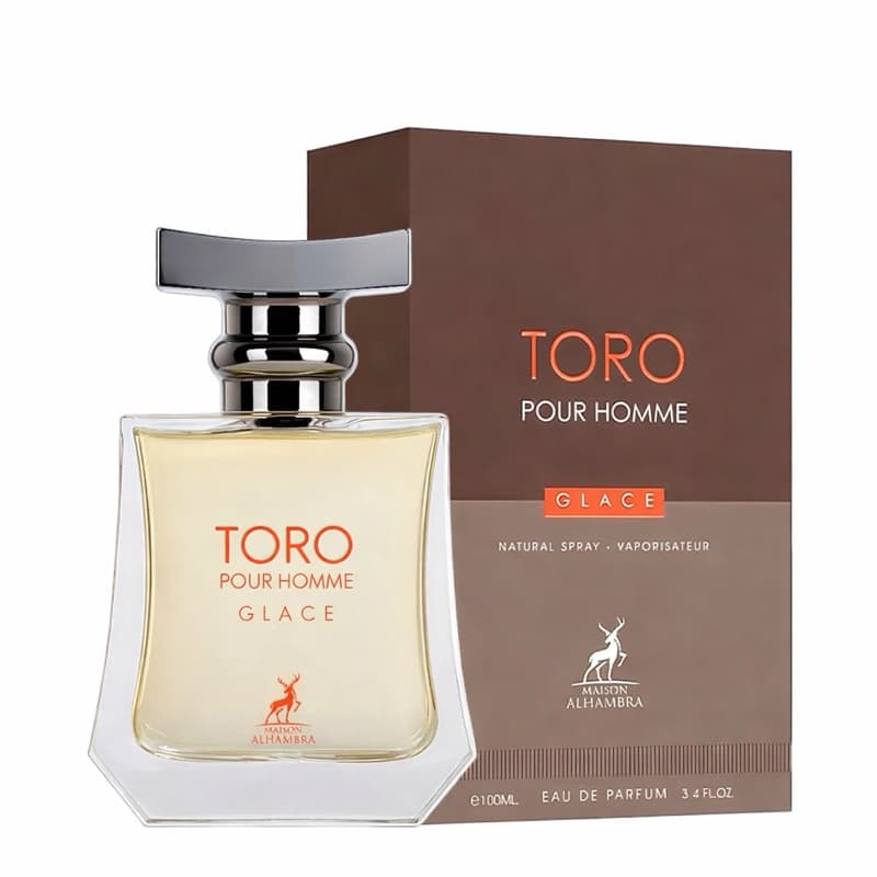 Perfume Árabe Maison Alhambra Toro Pour Homme Glace Masculino EDP Importado 100ml | Fresco e Marcante