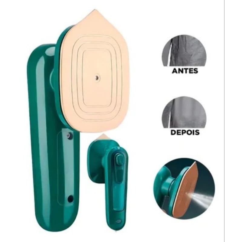 Mini Ferro de Passar a Vapor Portátil