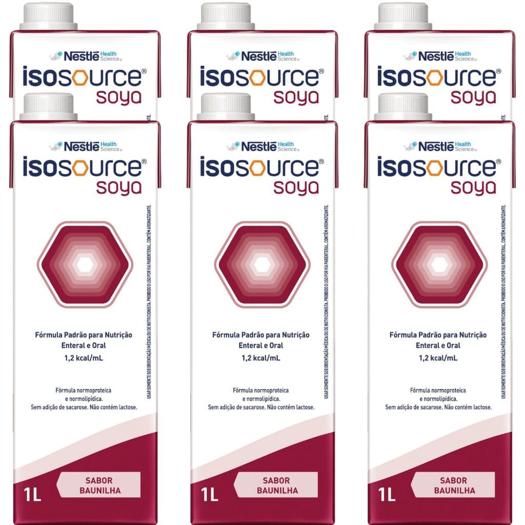 Isosource Soya 1.000ml Nestlé Dieta enteral