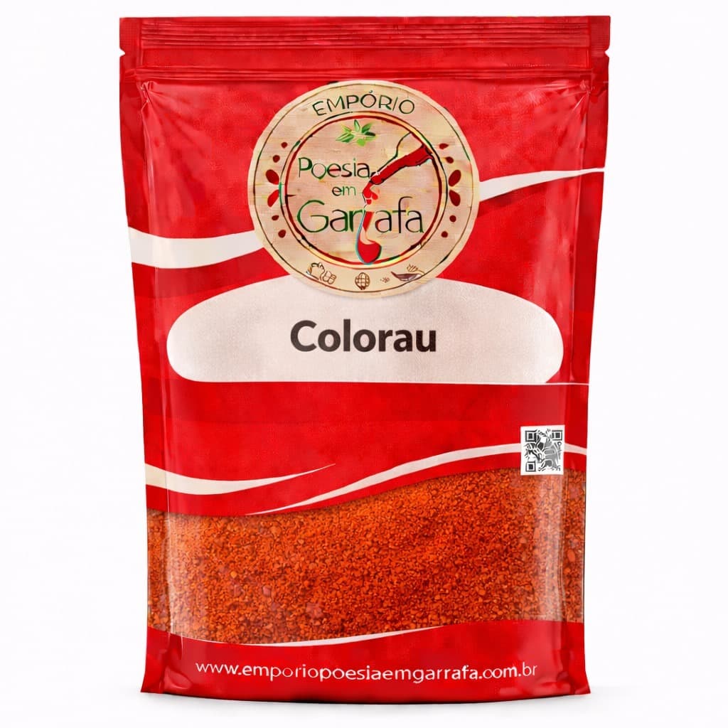Colorau Colorífico em Pó 1kg 500g Condimento Natural Culinária Tempero Alta Qualidade