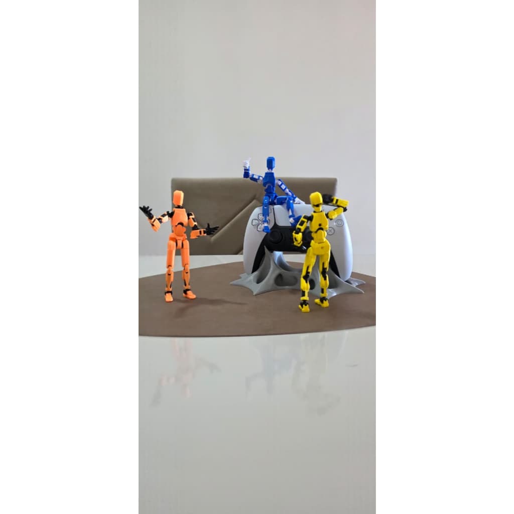 Boneco Articulado 3D Dummy 13 com Articulações Móveis e Montagem Action figure