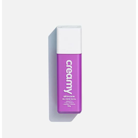 Retinol Creme Facial Corretivo Anti Idade Sinais 30g Creamy