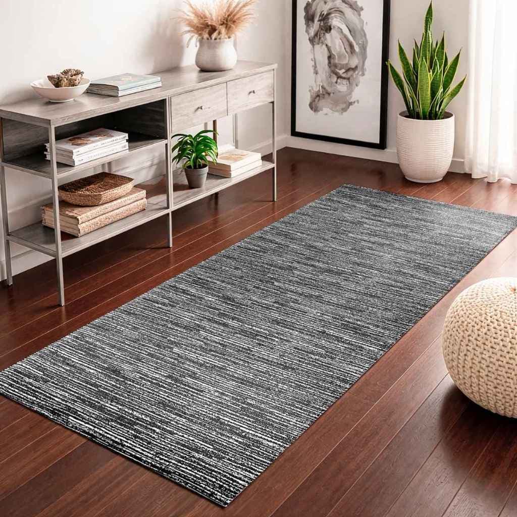 Tapete Passadeira Mesclado Antiderrapante 0,70cmx2,50m Sala Quarto Corredor