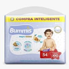 FRALDA BUMMIS BAG HIPER XXG 54un