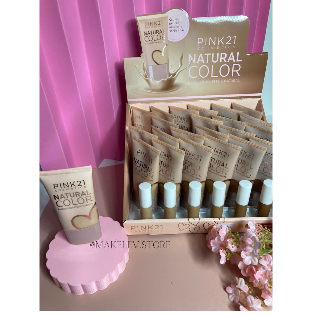 Base liquida Natural Color - Pink 21