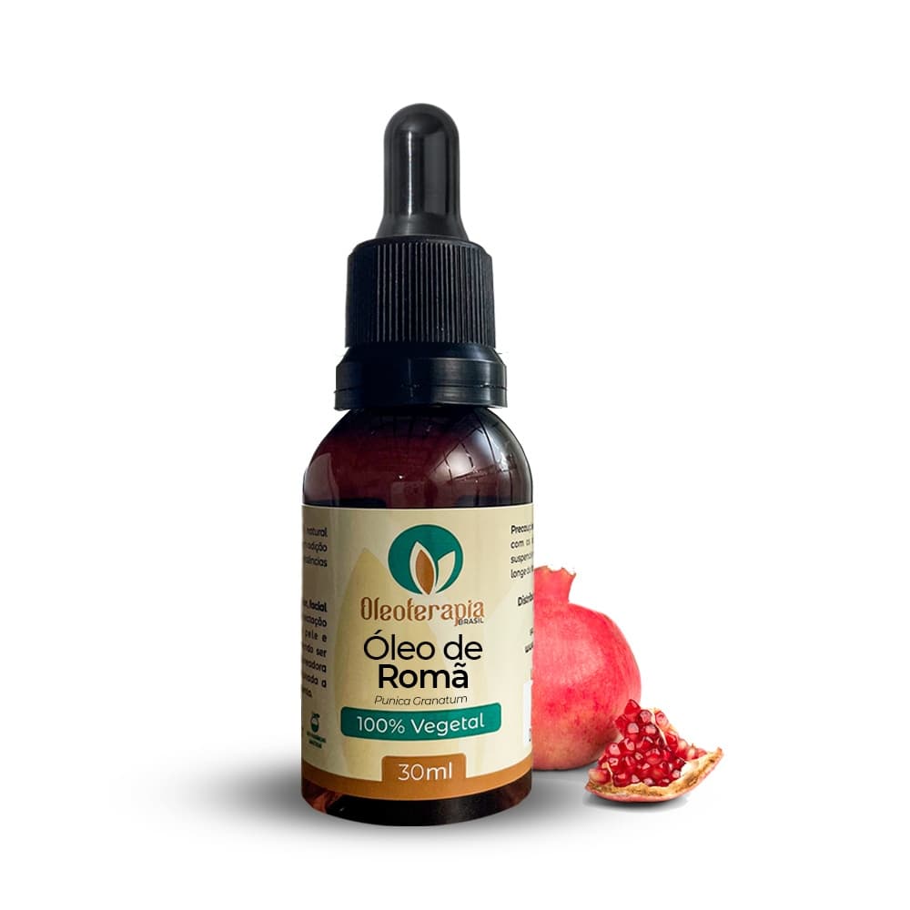 Óleo De Romã 100% natural  Pele Madura Anti-Idade Firmeza Hidratação