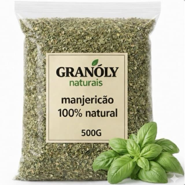 Manjericão Desidratado  | Erva Aromática Tempero