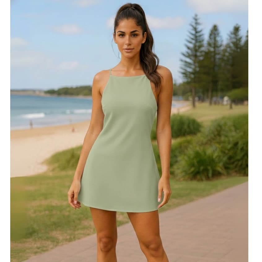 Vestido em Alfaiataria Feminino  Elegante – Curto Moderno P M G GG para Festa e Noite, Passeio REF 2545
