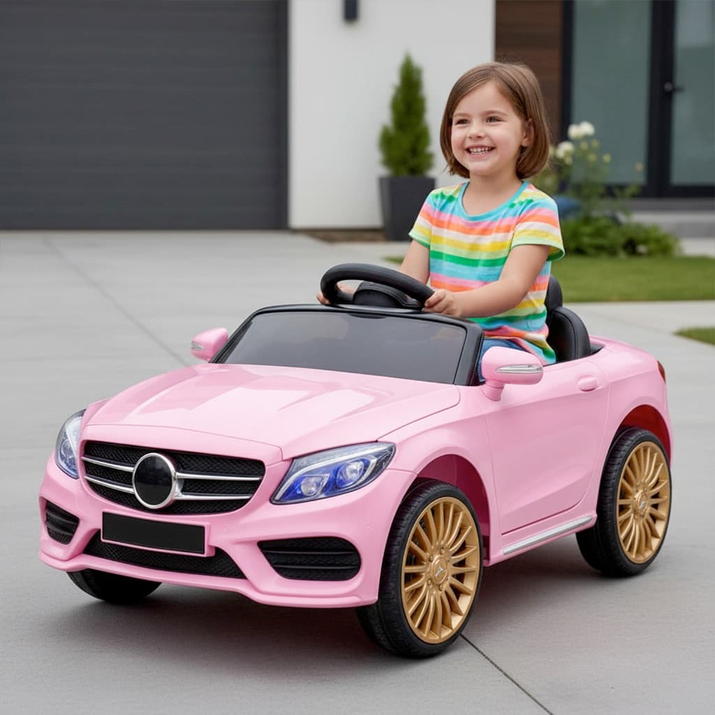 Mini Carro Eletrico Infantil para Criança 2 a 4 anos com Controle Remoto Carrinho motorizado bateria