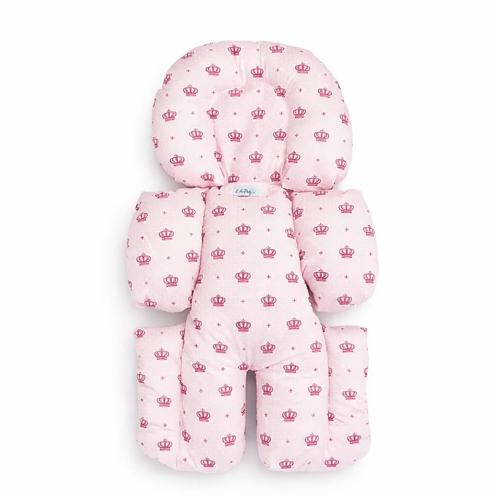 Almofada forro acolchoado para ajustar o bebê em aparelho bebê conforto e carrinhos 70 cm x 40 cm