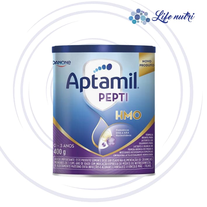 Fórmula Infantil Aptamil Pepti Danone Hipoalergênica para Bebês com Alergia à Proteína do Leite