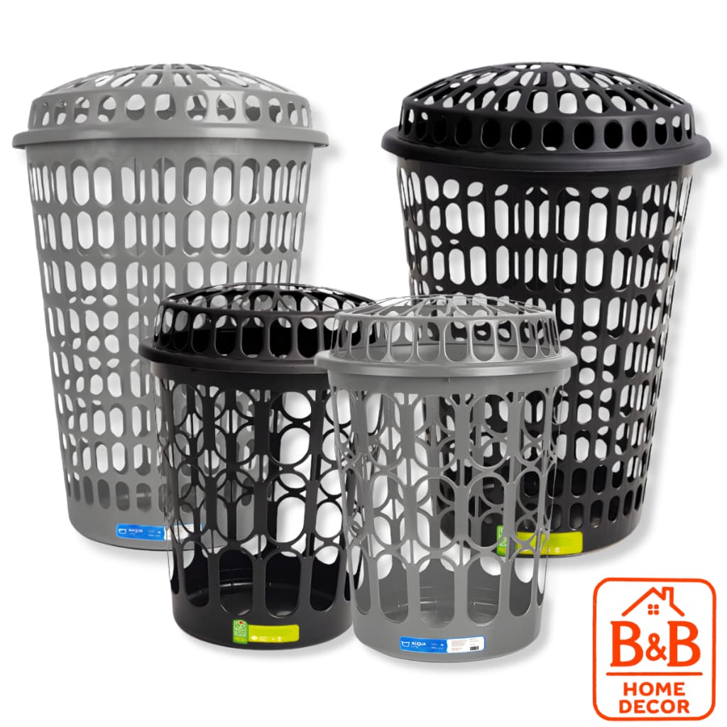 Cesto de Roupas Sujas Organizador com Tampa Design Moderno para Casa Lavanderia e Banheiro