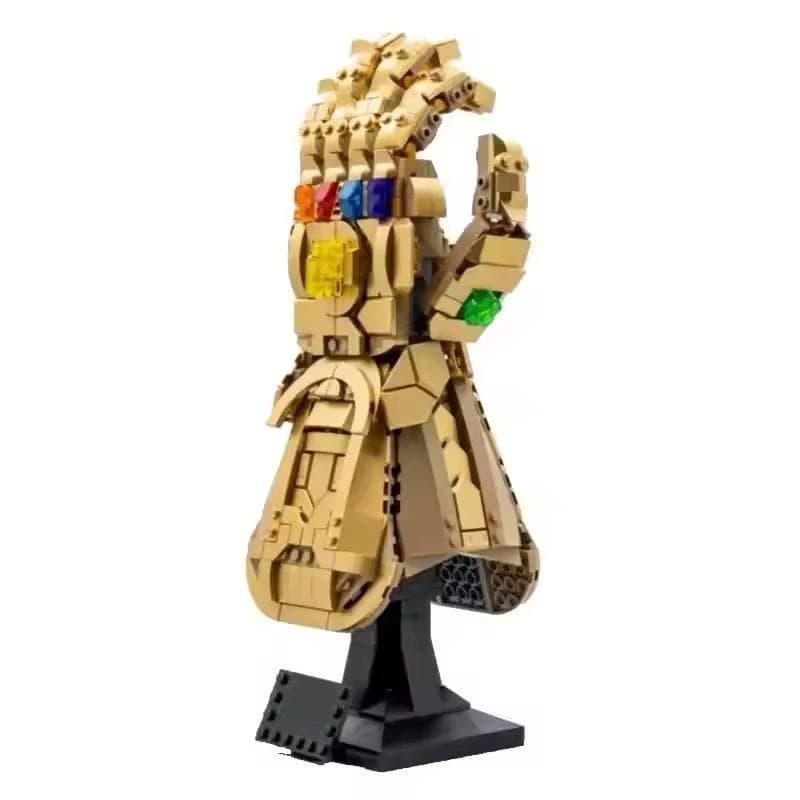 Blocos de Montar Lego Luva Thanos Marvel 589Peças  C/ Manual de Montagem  **SEM CAIXA(BOX)**