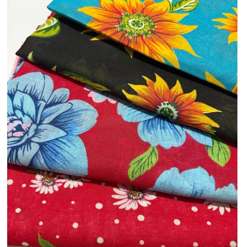 Tecido Chita 100% Algodão, 1,40mt De Largura l Decoração l Festa Junina | Chitão Chitinha | Artesanato | Patchwork