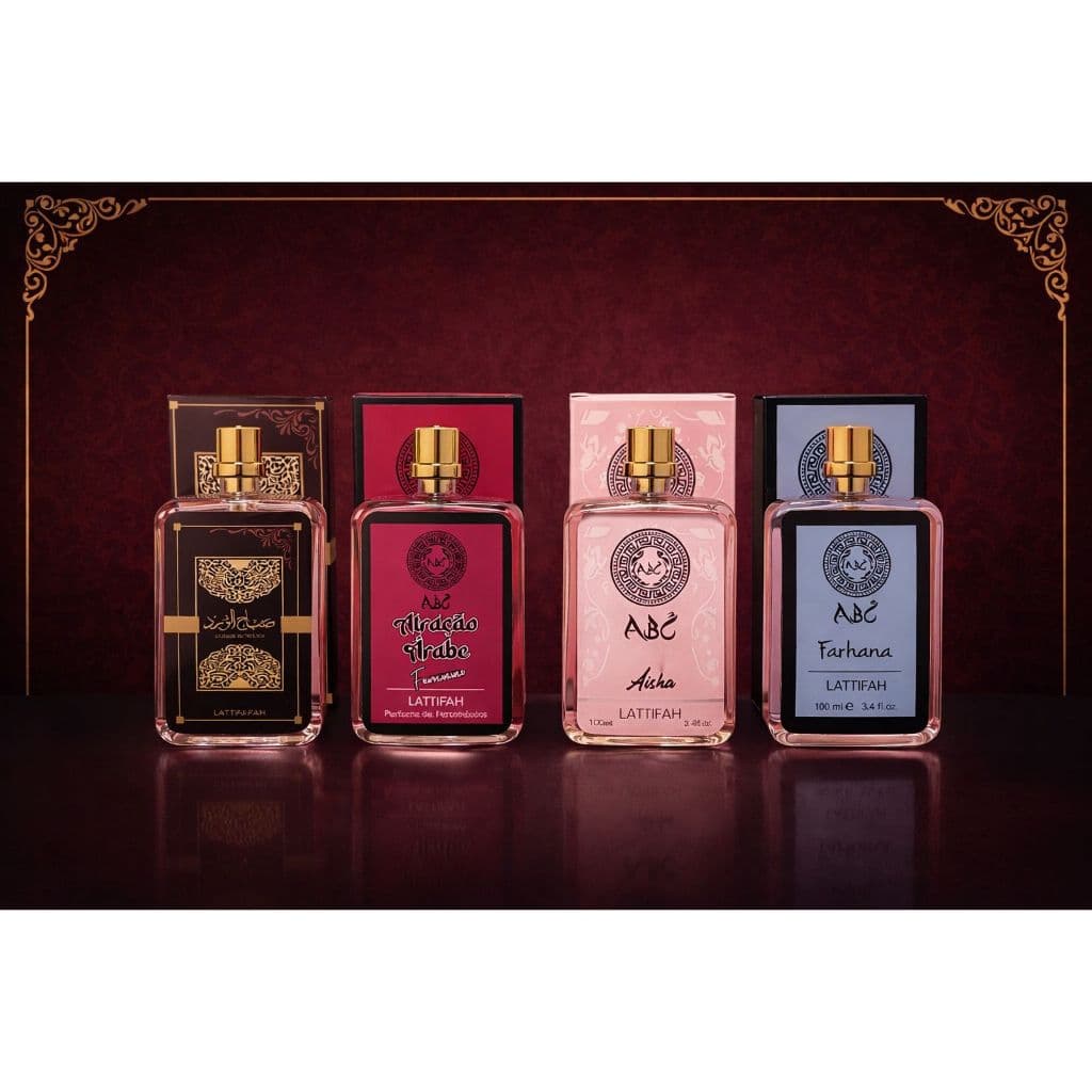 Kit 4 Perfume Árabe Masculino 100ml cada-Amadeirados Importados