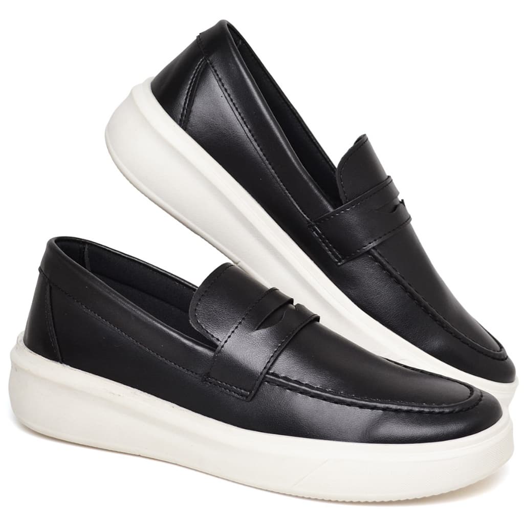 Sapato Masculino Mocassim Confortável Sapatenis Social Loafer Derby Oxford Casual Elegante Casamento Festa Confortável