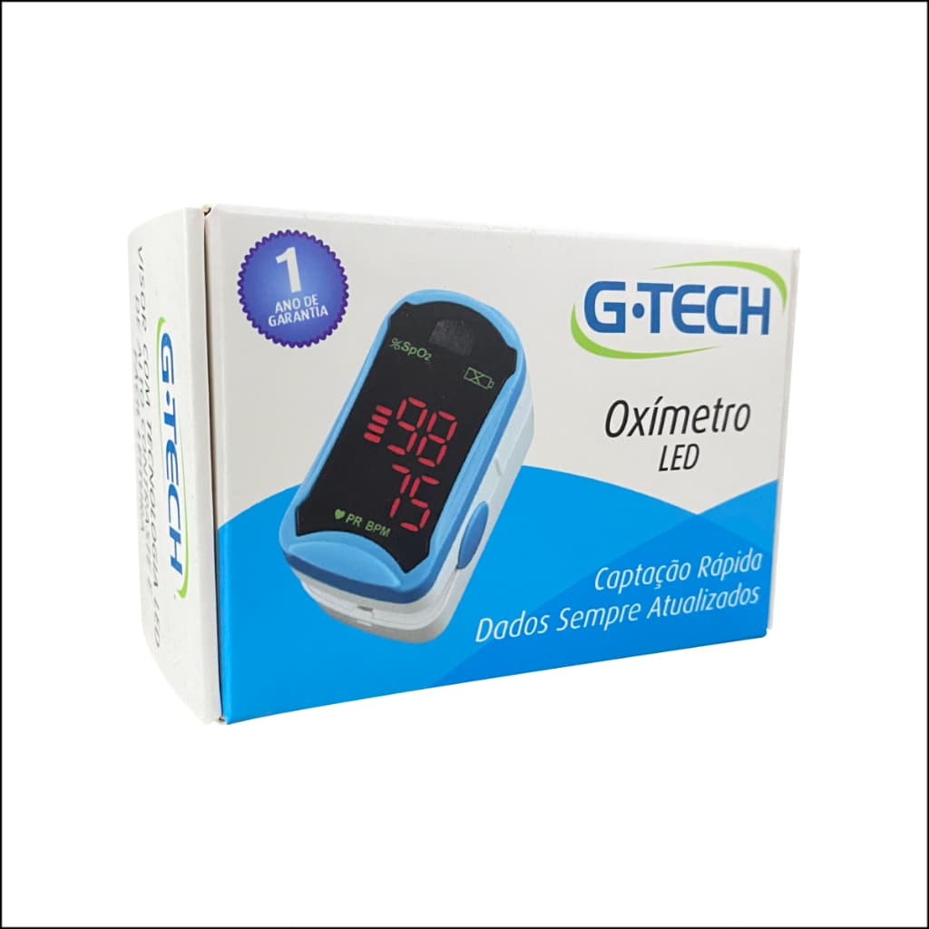 Oxímetro Digital para dedo G-Tech LED