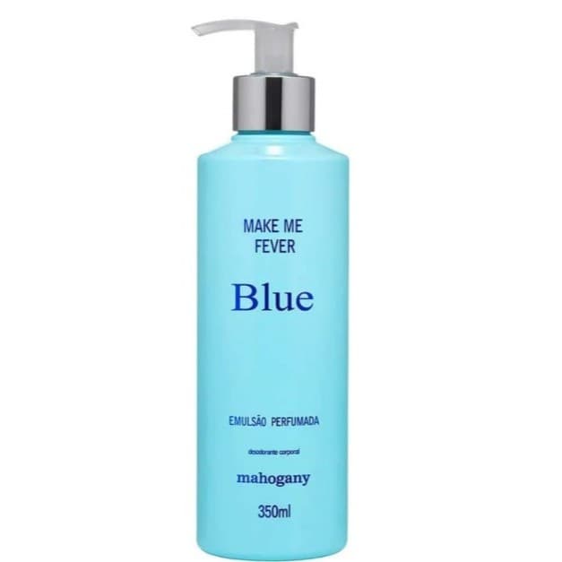 Make Me Fever Blue Sabonete Líquido 350ml ou Hidratante Corporal 350ml ou Hidratante Corporal 100ml Original Mahogany