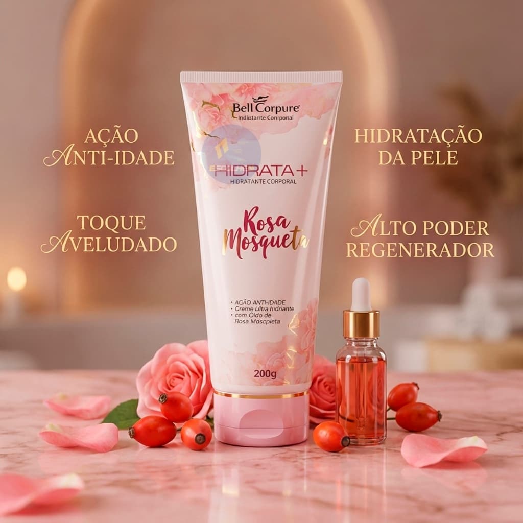 Hidratante Corporal Masculino & Feminino Alto Poder Hidratante 200g