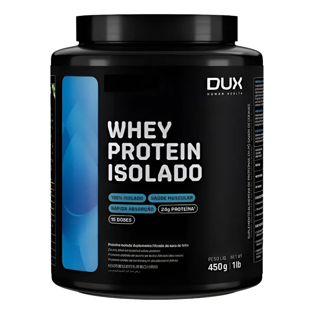 Whey Protein Isolado DUX 450g Sabor Chocolate