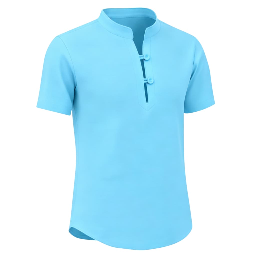 Bata Camisa Social Masculina Manga Curta Slim Casual Versatil Tecido Premium Varias Cores Moda Confortavel Elegante Luxo