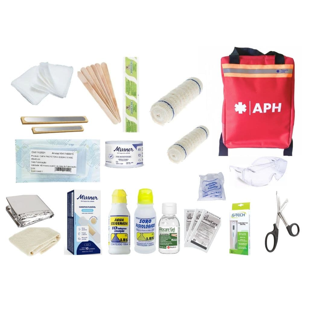 Kit Primeiros Socorros Empresa - Kit Cipa