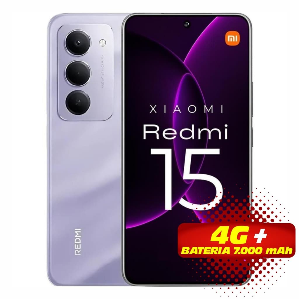 Smartphone Xiaomi Redmi 15 256gb/128gb Global, Xiaomi lacrado, original envio rapido, promoção