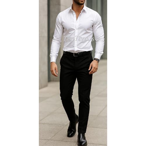 Camisa Social Masculino Slim Social Premium -Casamento, Formatura e Trabalho