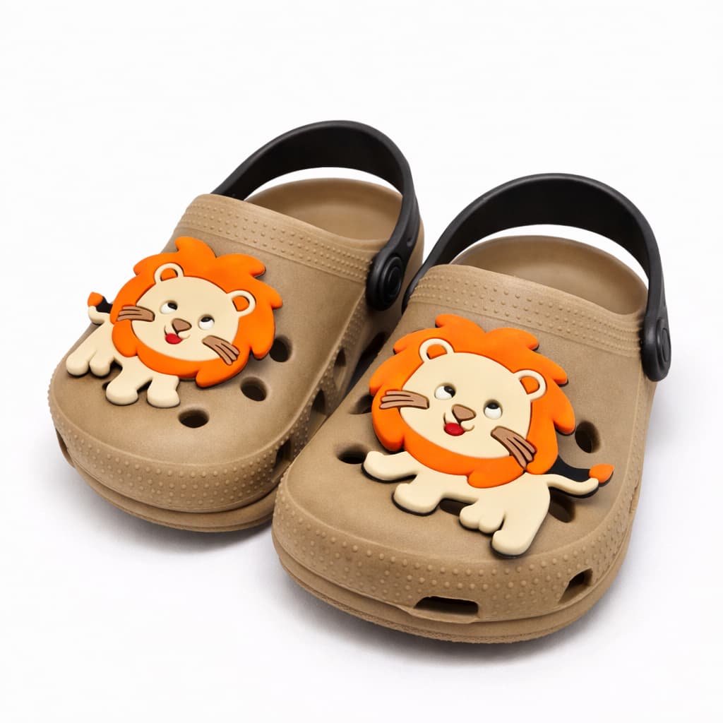 Sandália Infantil Masculino AGShop Leãozinho Leve e Confortável