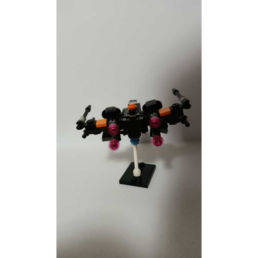 Lego Similar Star Wars Nave X-Wing T-70 Miniatura Blocos de Montar Brinquedo