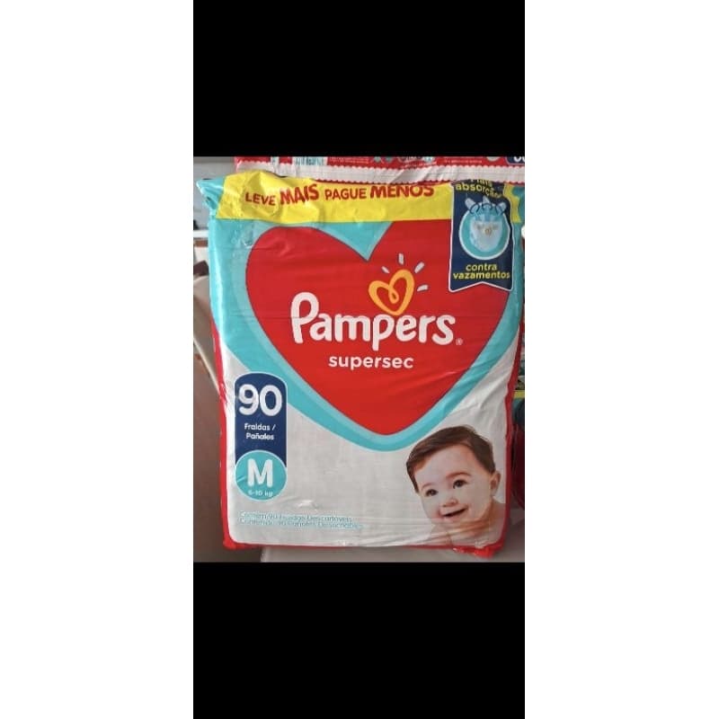 Fralda Pampers Supersec