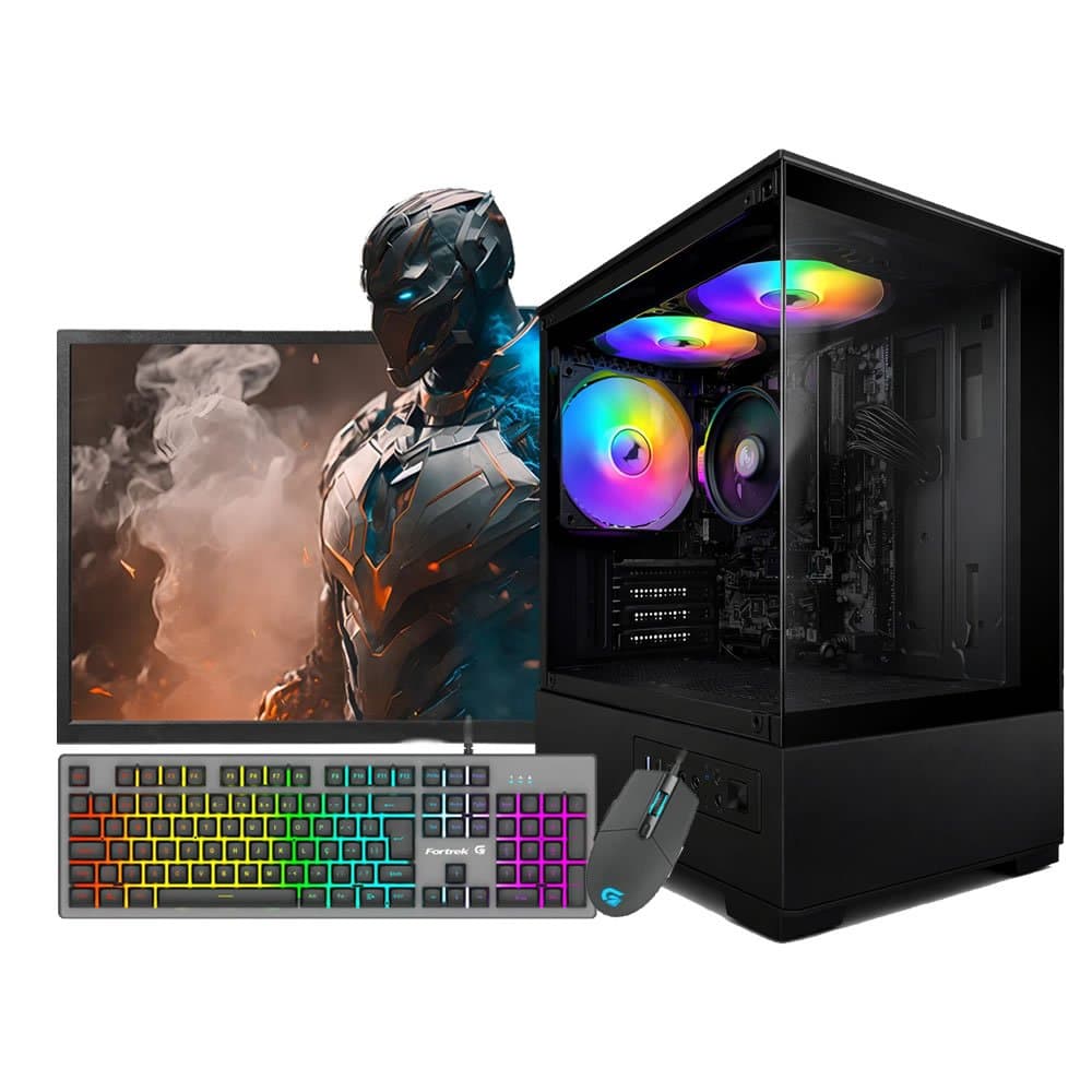 Pc Gamer Completo Ryzen 7 5700g 16gb Ram Nvme 512gb Monitor Gamer Teclado Mouse Gamer Rgb