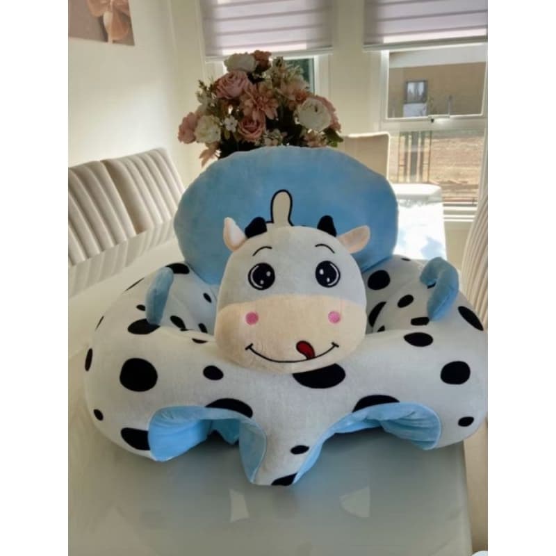 Almofada puff  Infantil de Apoio para Bebê manter a Postura Com Enchimento Almofada Senta Bebê